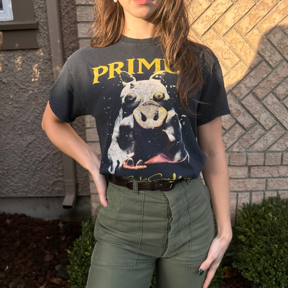 Vintage Late 90s/Early 00s Primus Pork Soda T-Shirt